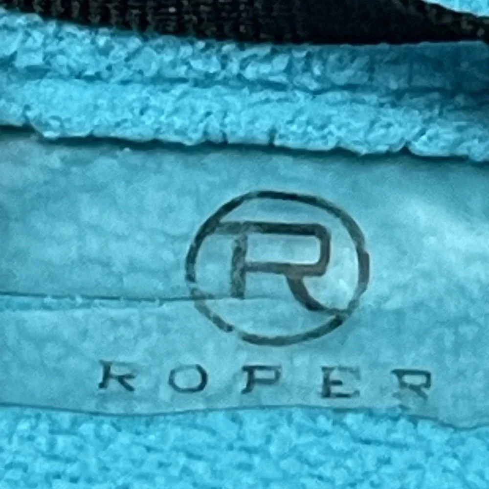 Roper Women's Approx XS‎ Teal Polyester Softshell Jacket Full Zip